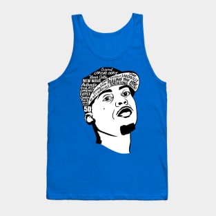 Lyrical Chris Hip Hop Typography Tank Top